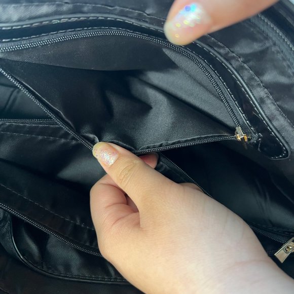 Cleo croc pattern hand bag - Picture 7 of 7